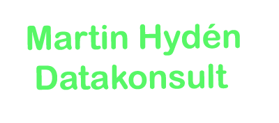 Martin Hydén Datakonsult